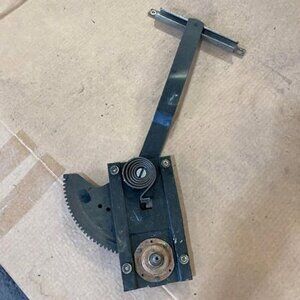 jeep cj7 1976-1986 full hard door drivers side window regulator oem jeep parts